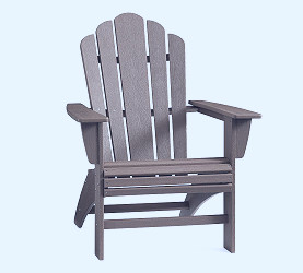 Pottery Barn Adirondack x Polywood Outdoor Lounge Chair | Pottery Barn